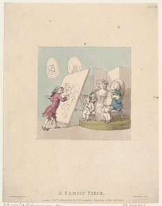 A Family Piece, 1 marca 1803., 1 marca 1803. autorstwa Thomas Rowlandson