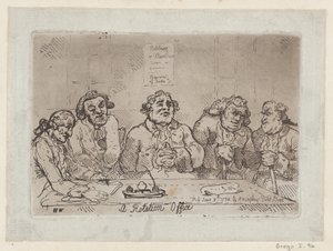 Urząd Rotacyjny, [08 czerwca 1774] 1779 reedycja., [08 czerwca 1774] 1779 reedycja. autorstwa Thomas Rowlandson