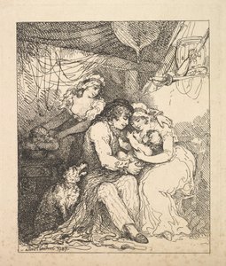 Rodzina marynarza autorstwa Thomas Rowlandson