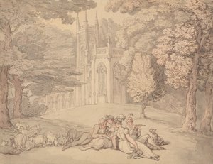 Letnia idylla autorstwa Thomas Rowlandson