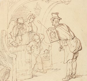 Álbum Desenho polimento autorstwa Thomas Rowlandson