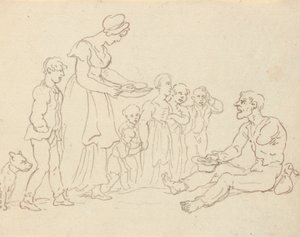 Álbum Desenho polimento autorstwa Thomas Rowlandson