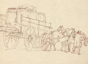 Álbum Desenho polimento autorstwa Thomas Rowlandson