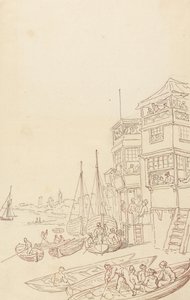 Rysunek z albumu autorstwa Thomas Rowlandson