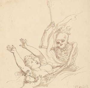 Rysunek z albumu autorstwa Thomas Rowlandson