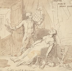 Rysunek z albumu autorstwa Thomas Rowlandson