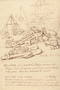 Rysunek z albumu autorstwa Thomas Rowlandson