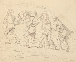 Rysunek z albumu autorstwa Thomas Rowlandson