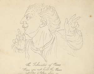 Rysunek z albumu autorstwa Thomas Rowlandson