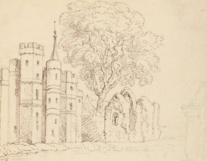 Rysunek z albumu autorstwa Thomas Rowlandson