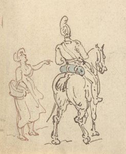 Rysunek z albumu autorstwa Thomas Rowlandson