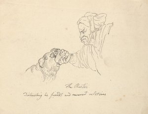 Rysunek z albumu autorstwa Thomas Rowlandson