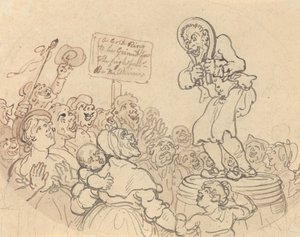 Rysunek z albumu autorstwa Thomas Rowlandson