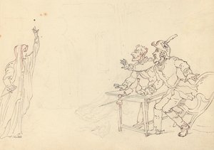 Rysunek z albumu autorstwa Thomas Rowlandson