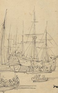 Rysunek z albumu autorstwa Thomas Rowlandson