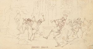 Rysunek z albumu autorstwa Thomas Rowlandson