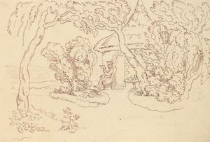 Rysunek z albumu autorstwa Thomas Rowlandson