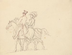 Rysunek z albumu autorstwa Thomas Rowlandson