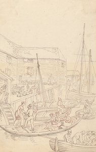 Rysunek z albumu autorstwa Thomas Rowlandson