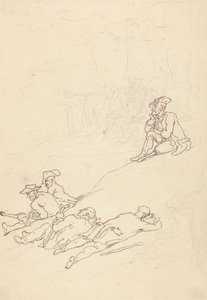 Rysunek z albumu autorstwa Thomas Rowlandson