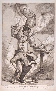 Wszystkie talenty, 18 kwietnia 1807 r., 18 kwietnia 1807 r. autorstwa Thomas Rowlandson