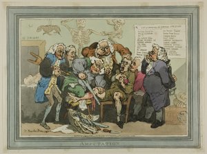 Amputacja autorstwa Thomas Rowlandson
