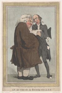 Autor i księgarz, 14 lipca 1797 r., 14 lipca 1797 r. autorstwa Thomas Rowlandson