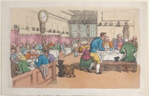 Restauracja autorstwa Thomas Rowlandson