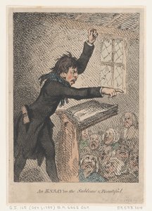 Esej o wzniosłości i pięknie, 10 kwietnia 1792., 10 kwietnia 1792. autorstwa Thomas Rowlandson