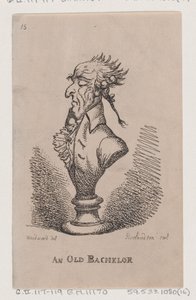 Stary kawaler, 1808., 1808. autorstwa Thomas Rowlandson
