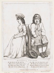 Nieśmiałi Kochankowie, 15 marca 1798., 15 marca 1798. autorstwa Thomas Rowlandson