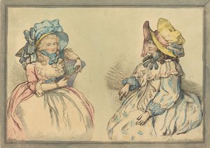 Piękna, opublikowana w 1792 r. autorstwa Thomas Rowlandson