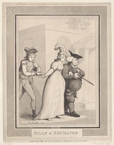 Weksle, 1 maja 1800 r., 1 maja 1800 r. autorstwa Thomas Rowlandson