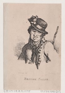 Brytyjski marynarz, kwiecień 1808., kwiecień 1808. autorstwa Thomas Rowlandson
