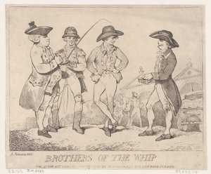Bracia z bata, 27 listopada 1781, 27 listopada 1781. autorstwa Thomas Rowlandson