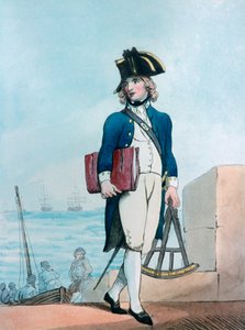 Kandydat na Marines, 1799 autorstwa Thomas Rowlandson