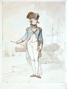 Kapitan autorstwa Thomas Rowlandson