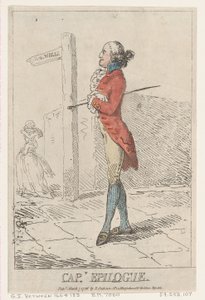 Kapitan Epilog, 7 marca 1786., 7 marca 1786. autorstwa Thomas Rowlandson