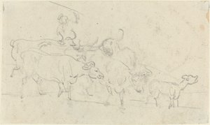 Bydło autorstwa Thomas Rowlandson