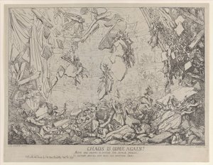 Chaos powraca!, 4 lutego 1791., 4 lutego 1791. autorstwa Thomas Rowlandson