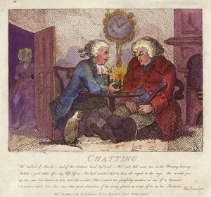 Pogawędki z podróży Boswella po Hebrydach autorstwa Thomas Rowlandson