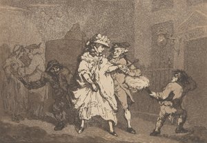 Uprzejmość, 1787., 1787. autorstwa Thomas Rowlandson