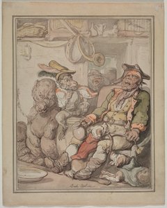 Porównawcze studium anatomii, c. 1810-1820. autorstwa Thomas Rowlandson