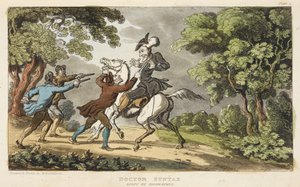 Doktor Składnia i bandyci autorstwa Thomas Rowlandson