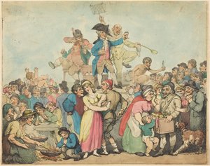 Dr Botherum, szarlatan autorstwa Thomas Rowlandson