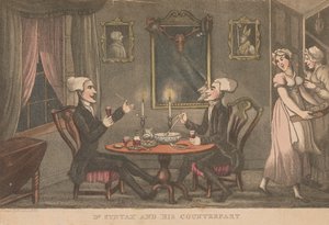 Доктор Синтаксис и его Counterpartpolish autorstwa Thomas Rowlandson