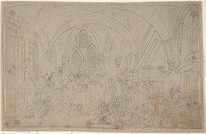 Dr Syntax i emerytowani łowcy lisów autorstwa Thomas Rowlandson