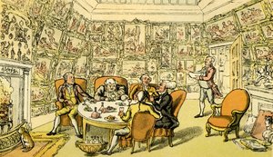 „Dr Syntax z moim Panem” autorstwa Thomas Rowlandson