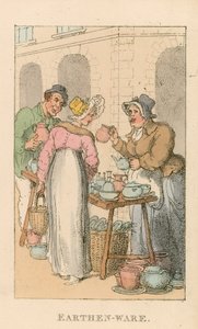 Naczynia gliniane autorstwa Thomas Rowlandson