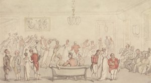 Eleganckie tańce towarzyskie autorstwa Thomas Rowlandson